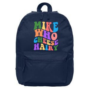 Retro Mike Who Cheese Hairy 16 in Basic Backpack