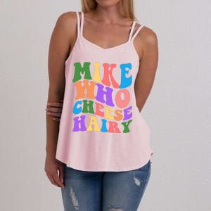 Retro Mike Who Cheese Hairy Women's Strappy Tank