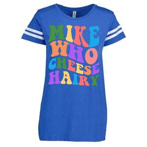 Retro Mike Who Cheese Hairy Enza Ladies Jersey Football T-Shirt