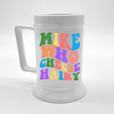 Retro Mike Who Cheese Hairy Beer Stein