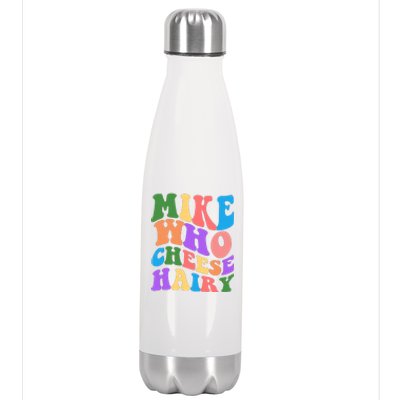 Retro Mike Who Cheese Hairy Stainless Steel Insulated Water Bottle