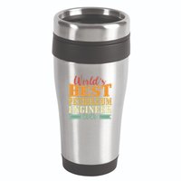 Retro Motif Worlds Best Petroleum Engineer 16oz Travel Tumbler