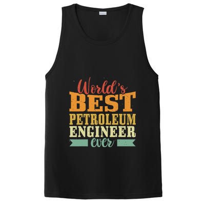 Retro Motif Worlds Best Petroleum Engineer PosiCharge Competitor Tank