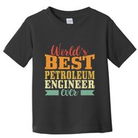 Retro Motif Worlds Best Petroleum Engineer Toddler T-Shirt