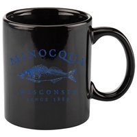 Retro Minocqua Wisconsin Fishing 11oz C Handle Ceramic Mug