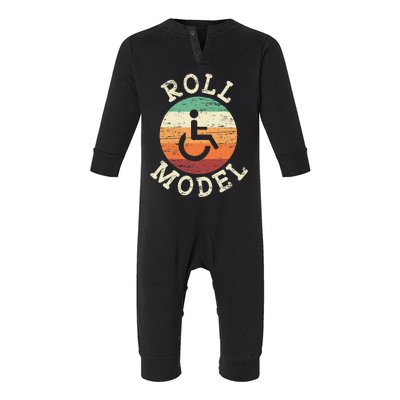 Role Model Wheelchair User Handicap Ampu PWD Disabled Infant Fleece One Piece