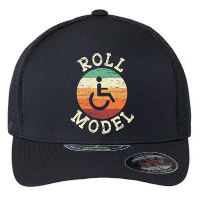 Role Model Wheelchair User Handicap Ampu PWD Disabled Flexfit Unipanel Trucker Cap