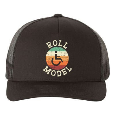 Role Model Wheelchair User Handicap Ampu PWD Disabled Yupoong Adult 5-Panel Trucker Hat