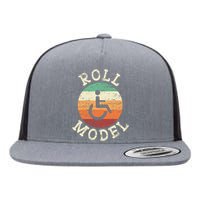 Role Model Wheelchair User Handicap Ampu PWD Disabled Flat Bill Trucker Hat