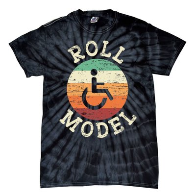 Role Model Wheelchair User Handicap Ampu PWD Disabled Tie-Dye T-Shirt