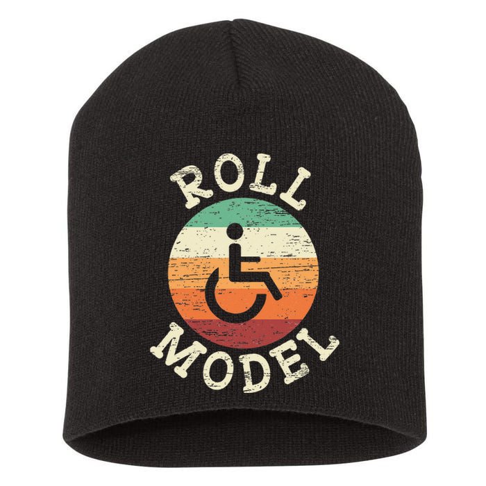 Role Model Wheelchair User Handicap Ampu PWD Disabled Short Acrylic Beanie