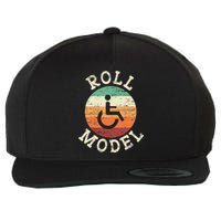 Role Model Wheelchair User Handicap Ampu PWD Disabled Wool Snapback Cap