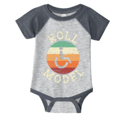 Role Model Wheelchair User Handicap Ampu PWD Disabled Infant Baby Jersey Bodysuit