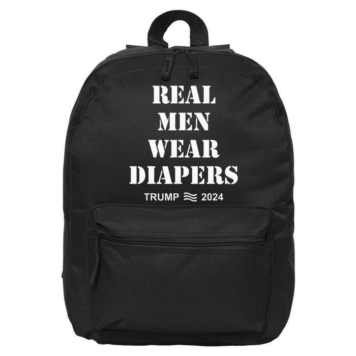 Real Me.N Wear Diapers Trump 2024 16 in Basic Backpack