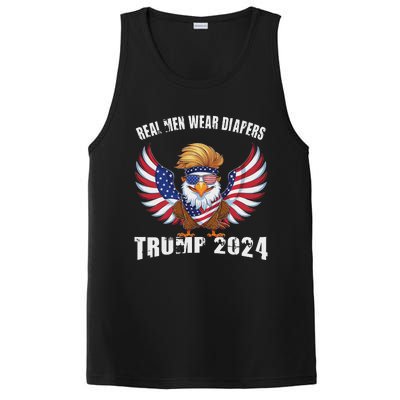 Real M.E.N Wear Diapers Trump 2024 Meme PosiCharge Competitor Tank