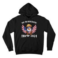 Real M.E.N Wear Diapers Trump 2024 Meme Tall Hoodie