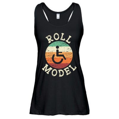 Role Model Wheelchair User Handicap Ampu PWD Disabled Ladies Essential Flowy Tank