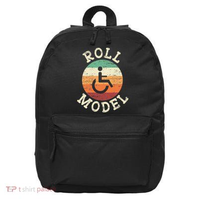 Role Model Wheelchair User Handicap Ampu PWD Disabled 16 in Basic Backpack