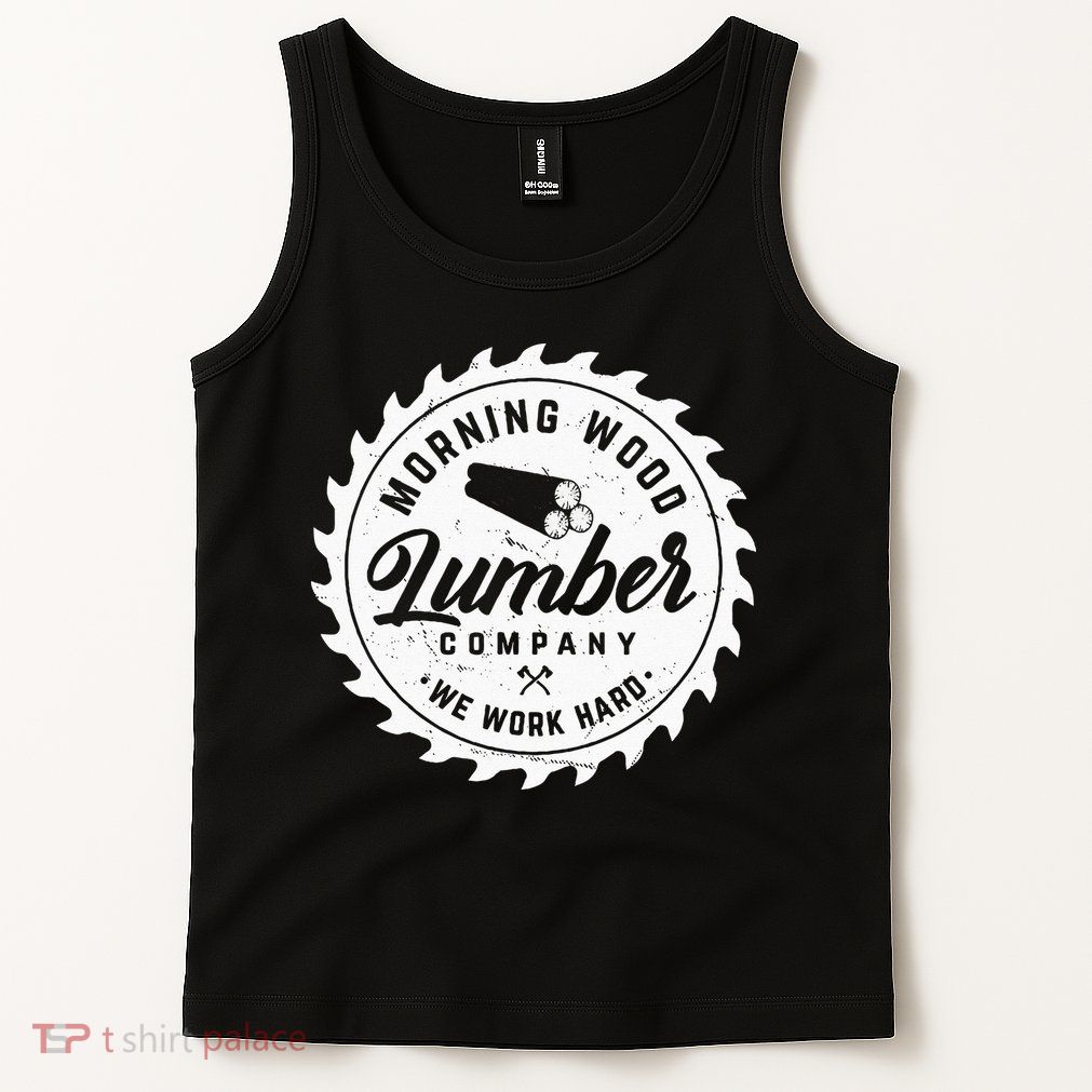 Retro Morning Wood Lumber Company Camping Woodman Tank Top