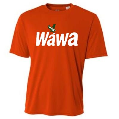 Rob Mcelhenney Wawa Philadelphia Funny Football Cooling Performance Crew T-Shirt