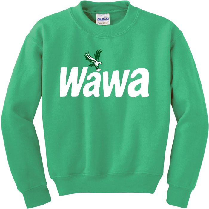 Rob Mcelhenney Wawa Philadelphia Funny Football Kids Sweatshirt