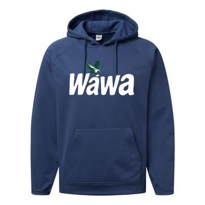 Rob Mcelhenney Wawa Philadelphia Funny Football Performance Fleece Hoodie