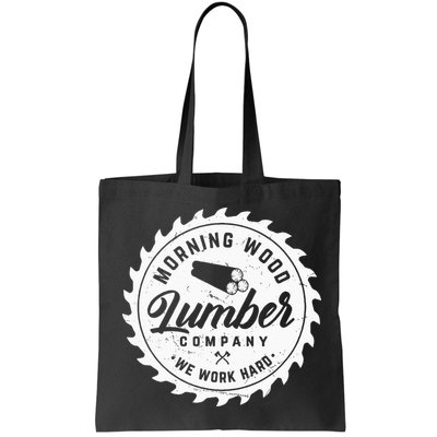 Retro Morning Wood Lumber Company Camping Woodman Bag
