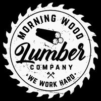 Retro Morning Wood Lumber Company Camping Woodman Visor