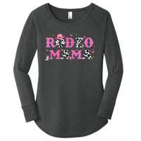 Rodeo Mama Western Cowgirl Rodeo Party Bday Girl Party Women's Perfect Tri Tunic Long Sleeve Shirt