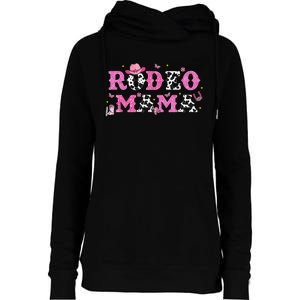 Rodeo Mama Western Cowgirl Rodeo Party Bday Girl Party Womens Funnel Neck Pullover Hood