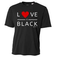 Rashad Mooreman Wearing Love Is Black Cooling Performance Crew T-Shirt