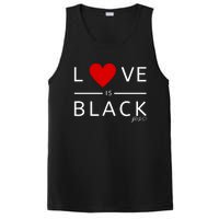 Rashad Mooreman Wearing Love Is Black PosiCharge Competitor Tank