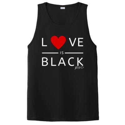 Rashad Mooreman Wearing Love Is Black PosiCharge Competitor Tank