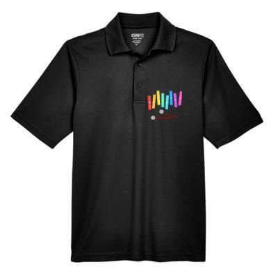 Rainbow Music Xylophone Men's Origin Performance Piqué Polo