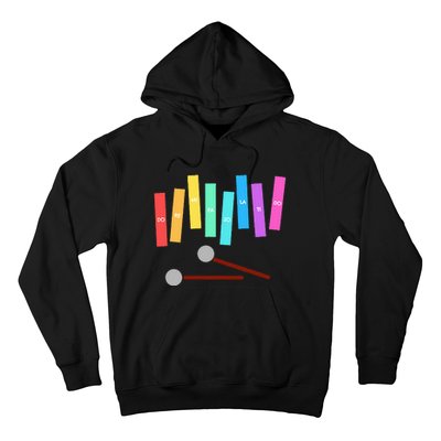 Rainbow Music Xylophone Hoodie