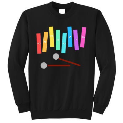 Rainbow Music Xylophone Sweatshirt