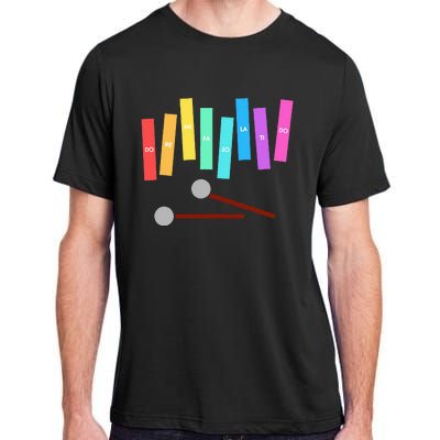 Rainbow Music Xylophone Adult ChromaSoft Performance T-Shirt