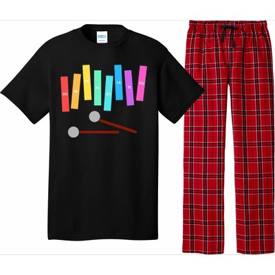 Rainbow Music Xylophone Pajama Set