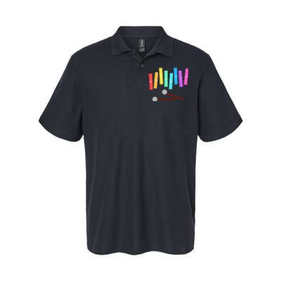 Rainbow Music Xylophone Softstyle Adult Sport Polo