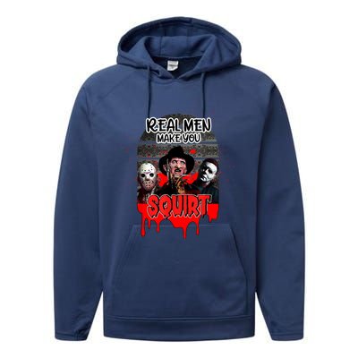 Real Make You Squirt Horror Movie Character Halloween Performance Fleece Hoodie