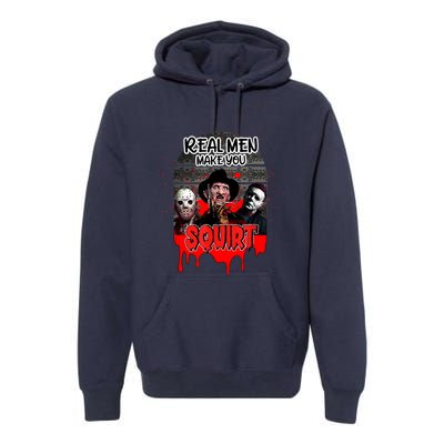 Real Make You Squirt Horror Movie Character Halloween Premium Hoodie