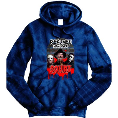 Real Make You Squirt Horror Movie Character Halloween Tie Dye Hoodie