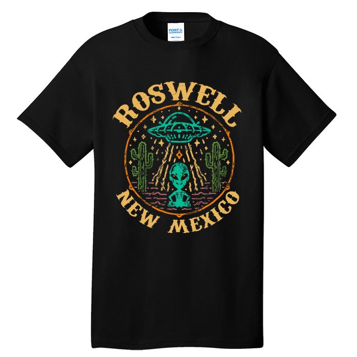 Roswell Nm 1947 Funny Roswell Aviation Gifts New Mexico 51 Tall T-Shirt