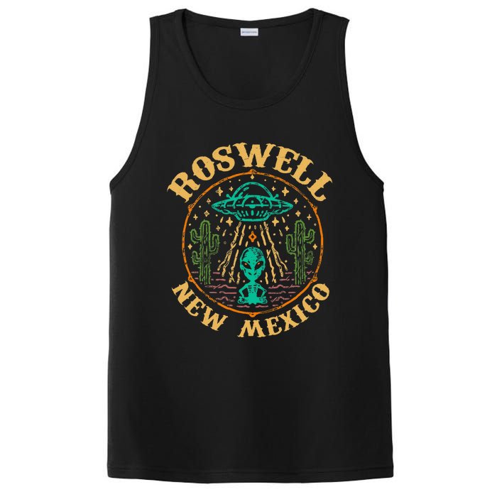 Roswell Nm 1947 Funny Roswell Aviation Gifts New Mexico 51 PosiCharge Competitor Tank