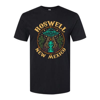 Roswell Nm 1947 Funny Roswell Aviation Gifts New Mexico 51 Softstyle® CVC T-Shirt