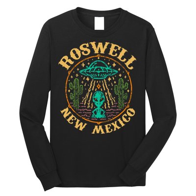 Roswell NM 1947 Funny Roswell Aviation Gifts New Mexico 51 Long Sleeve Shirt