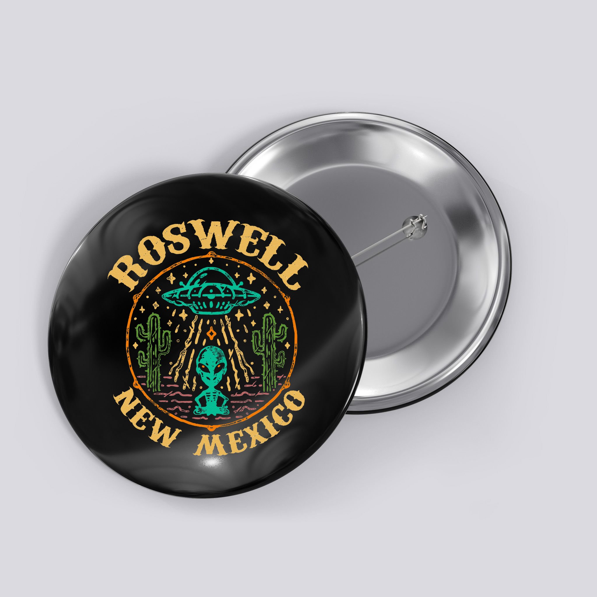 Roswell NM 1947 Funny Roswell Aviation Gifts New Mexico 51 Button