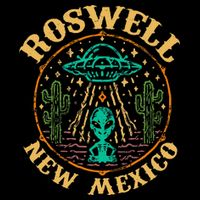 Roswell NM 1947 Funny Roswell Aviation Gifts New Mexico 51 Toddler Hoodie