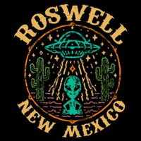 Roswell Nm 1947 Funny Roswell Aviation Gifts New Mexico 51 Cooling Performance Crew T-Shirt