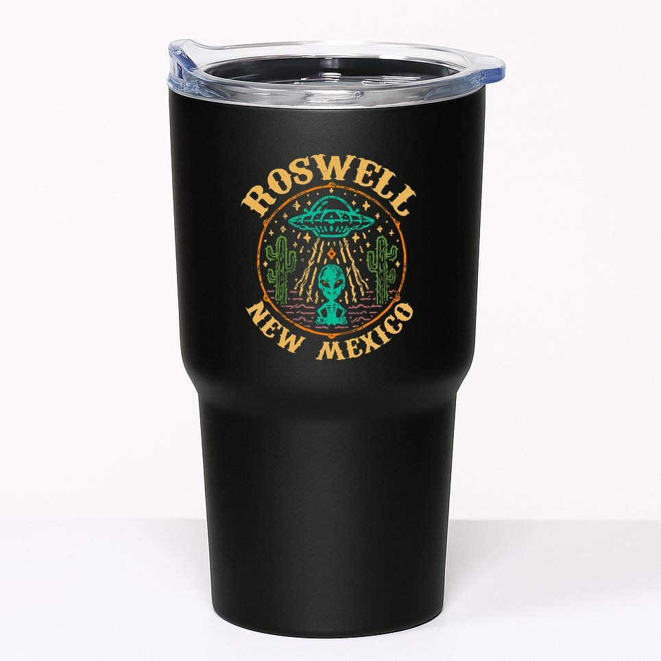 Roswell Nm 1947 Funny Roswell Aviation Gifts New Mexico 51 Tumbler